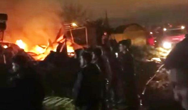 Antalya'da konteynerde yangın; 5'i çocuk 6 ölü / Ek fotoğraflar