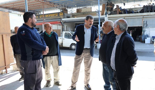 Başkan Yıldız, küçük sanayi esnafıyla buluştu