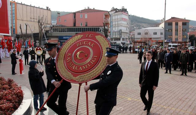 Bucak'ta 18 Mart töreni