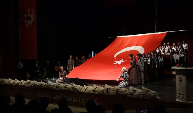 Burdur'da 18 Mart töreni