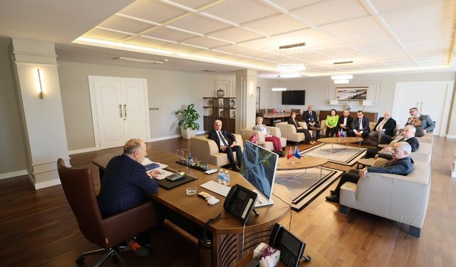 ÇGC'nin yeni yönetiminden Yüreğir Belediyesi'ne ziyaret