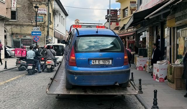 Hatalı park yapan 150 sürücüye 187 bin lira ceza