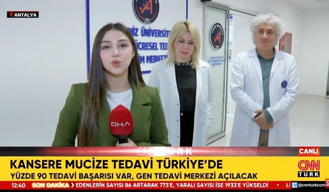 Kansere karşı yeni umut; dünyada 7 merkezde uygulanıyordu, 8'incisi Akdeniz Üniversitesi'nde