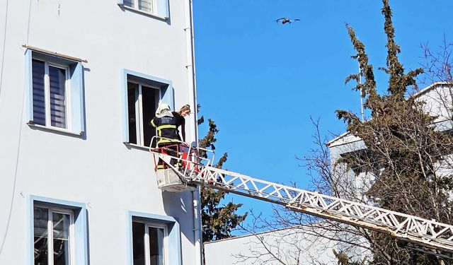 Kaymakamlıkta yangın tatbikatı