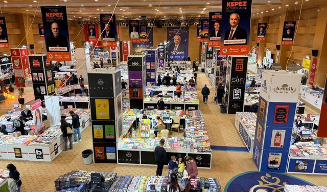 Kepez Kitap Fuarı kapılarını açtı/ Ek fotoğraf