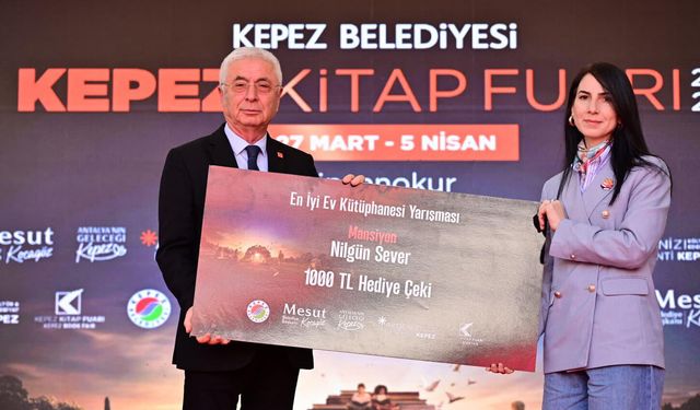Kepez'de 'Antalya'nın En İyi Ev Kütüphaneleri' ödüllendirildi