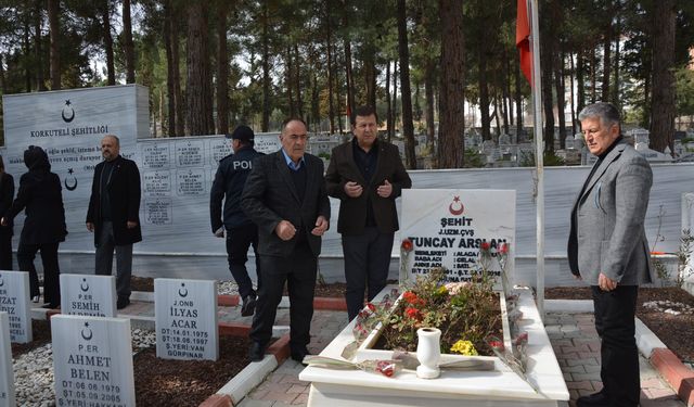 Korkuteli'de 18 Mart töreni yapıldı
