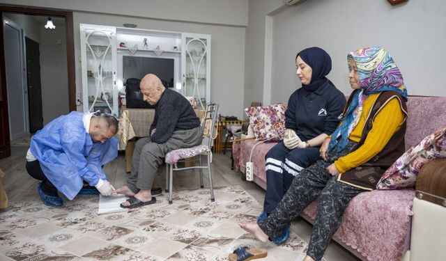 Mersin Büyükşehir'den yaşlılara bayram hazırlığı