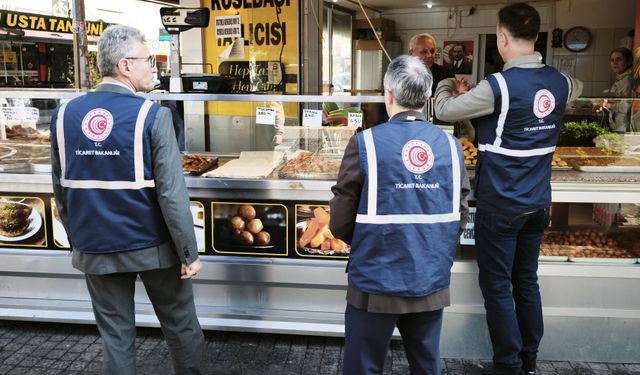 Mersin'de işletmelere bayram denetimi