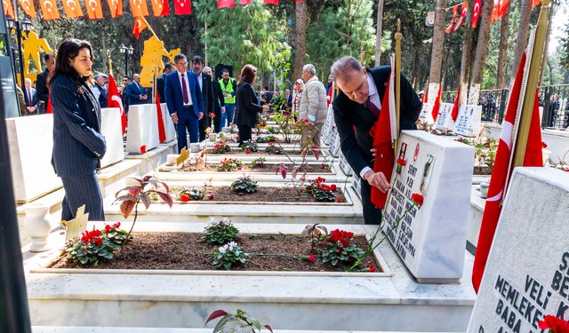 Mersin'de şehitler anıldı