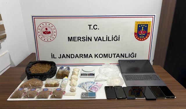 Mersin'de uyuşturucu operasyonu: 4 tutuklama