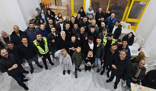 Motorcular iftarda buluştu