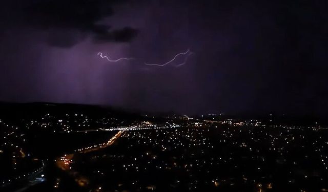 Osmaniye'de dolu yağışı yayla yollarını beyaza bürüdü