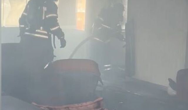 Osmaniye'de ev yangını