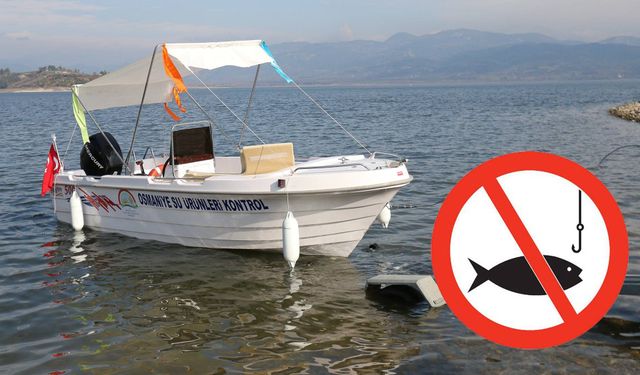 Osmaniye'de iç sularda 3 aylık av yasağı başladı