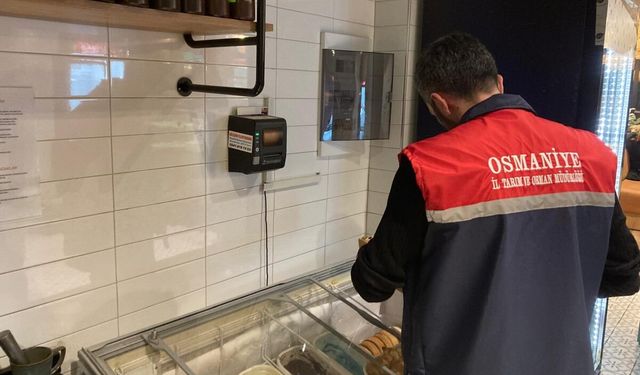 Osmaniye'de iftar sonrası gıda denetimleri artırıldı
