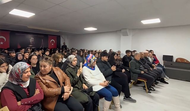Osmaniye'de öğrencilerden manevi söyleyişler
