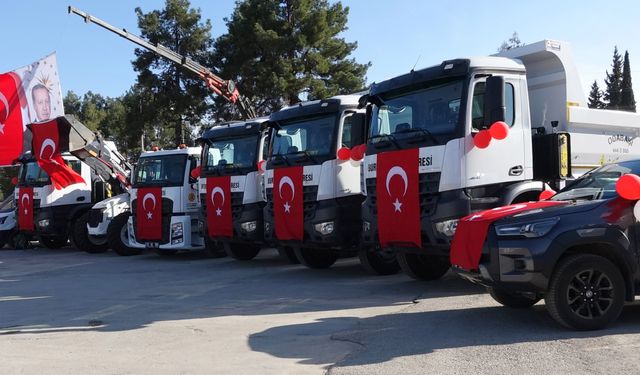 Özel idareye 16 yeni araç