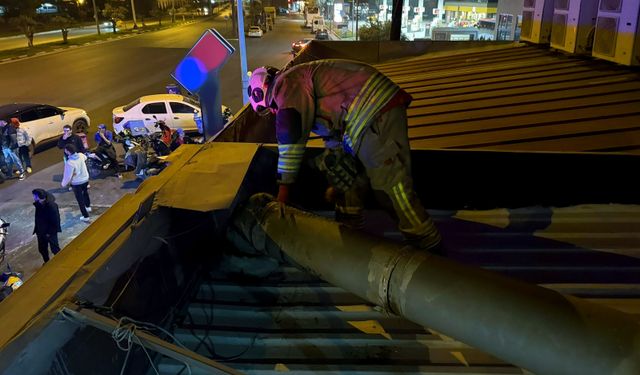 Restoranda çıkan yangın söndürüldü