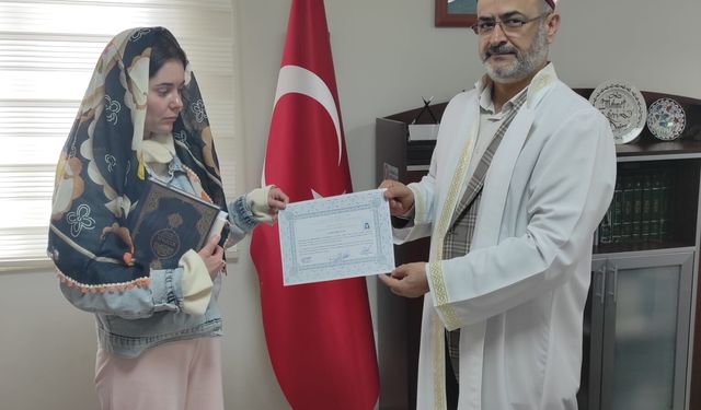 Mersin'de Rus Victoria, Müslüman oldu