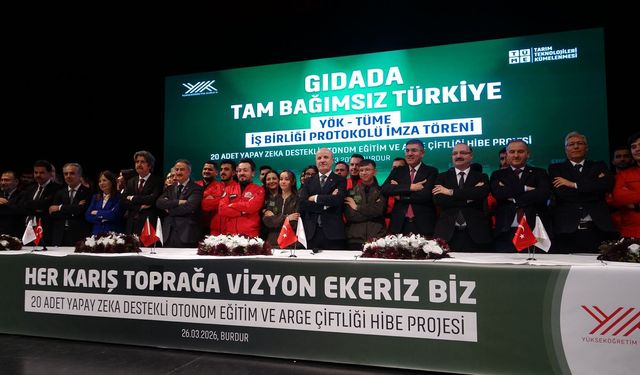 YÖK Başkanı Özvar: Tarım ve hayvancılık milli güvenlik meselesi haline geldi