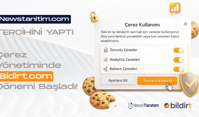 Newstanitim.com Tercihini Yaptı: Çerez Yönetiminde Bidirt.com Dönemi Başladı!