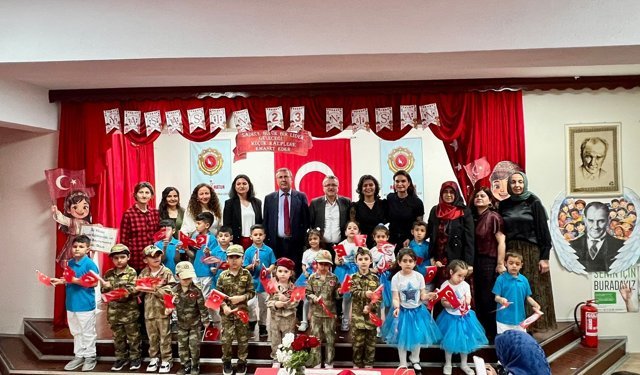 Anaokulunda 23 Nisan coşkusu