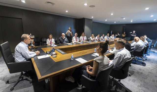 Başkan Seçer, ÇBK Mersin'i ağırladı