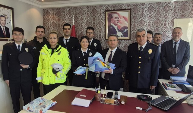 Eğirdir'de Türk Polis Teşkilatı'nın kuruluş yıl dönümü kutlandı