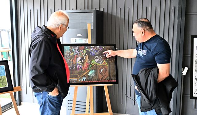 Engelsiz Kafe'de 'Bir Bakışın Hikayesi' sergisi