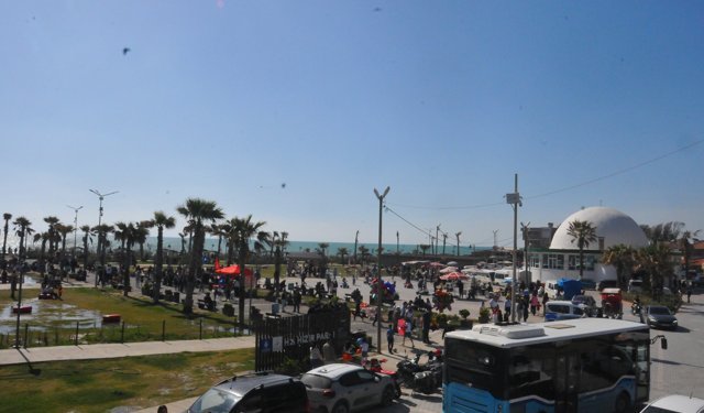 Hatay sahillerinde 23 Nisan yoğunluğu