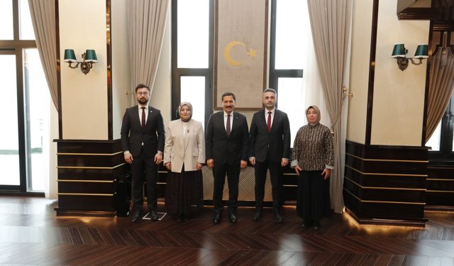 Hatay Valisi Masatlı TÜRGEV heyetini kabul etti