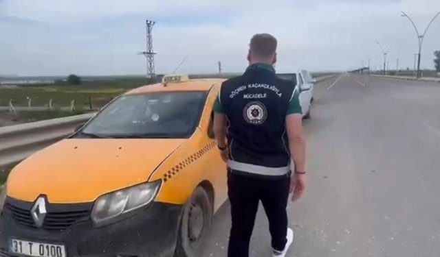 Hatay'da 5 kaçak göçmen yakalandı