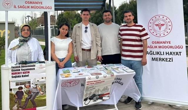 Kalp hastalıklarına dikkat çekmek için stant açıldı