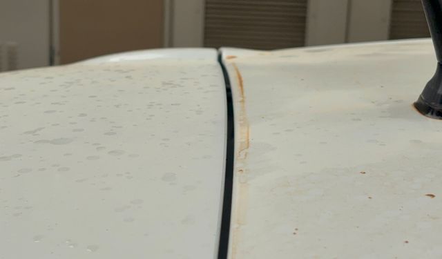 Mersin'de çamur şeklinde yağış