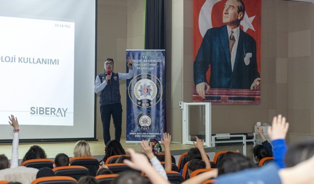 Mersin'de çocuklara 'siber güvenlik' eğitimi