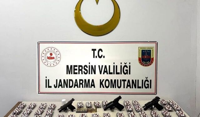 Mersin'de uyuşturucu operasyonu: 2 gözaltı