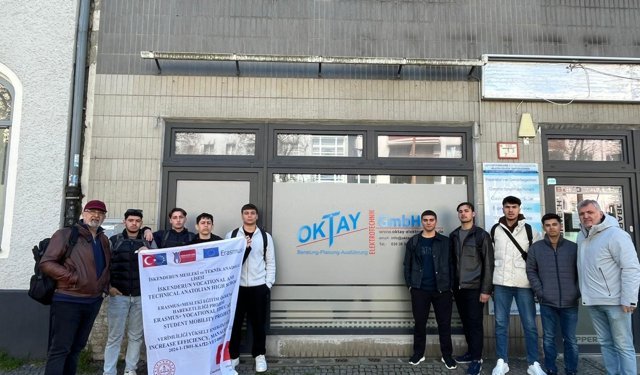 Meslek lisesi öğrencileri Avrupa'da deneyim kazandı