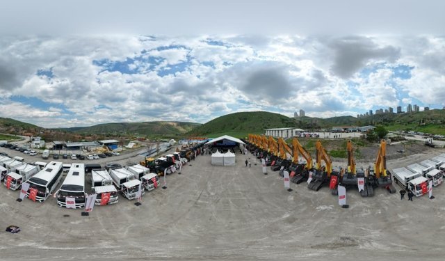 Mezitli'ye iş makinesi desteği