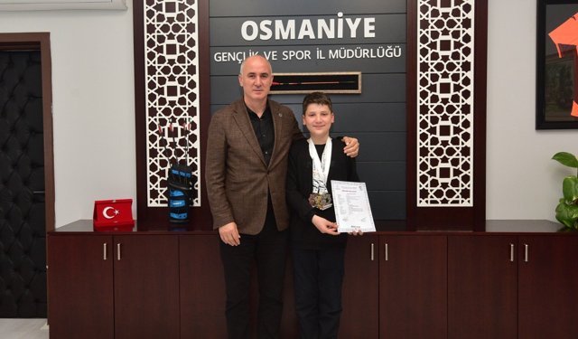 Osmaniyeli Yusuf Özay havalı tabancada zirveye çıktı