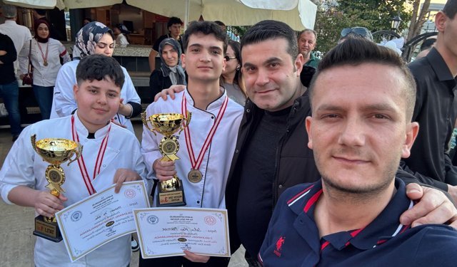 Samandağlı genç aşçılar alanya'da ödülleri topladı