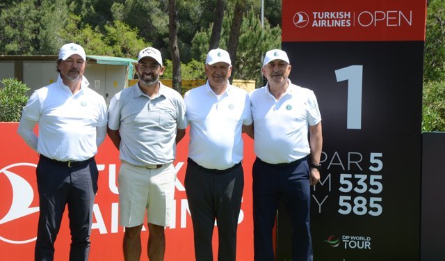 Turkish Airlines Open 2026'da ikinci Pro-Am Golf Turnuvası düzenlendi