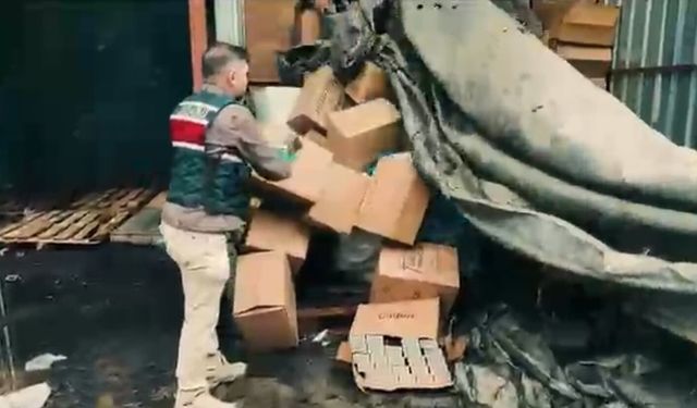 15 milyon liralık kaçak ürün ele geçirildi: 3 tutuklama