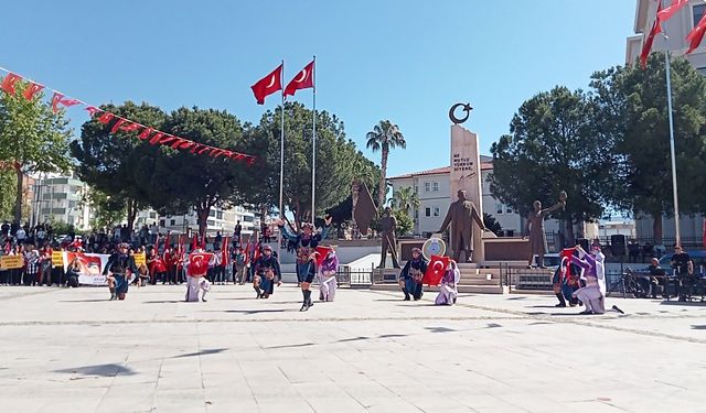 Anamur'da 19 Mayıs coşkusu