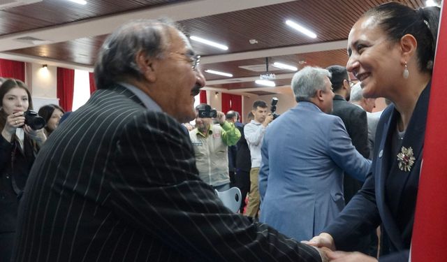 Burdur'da bayramlaşma töreni