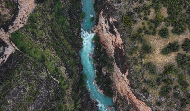 Gezende Kanyonu hayran bırakıyor