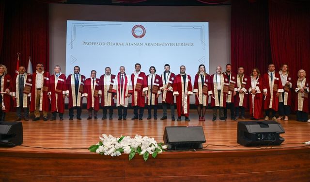 Hatay MKÜ'de akademik atama, yükselme ve başarı ödül töreni