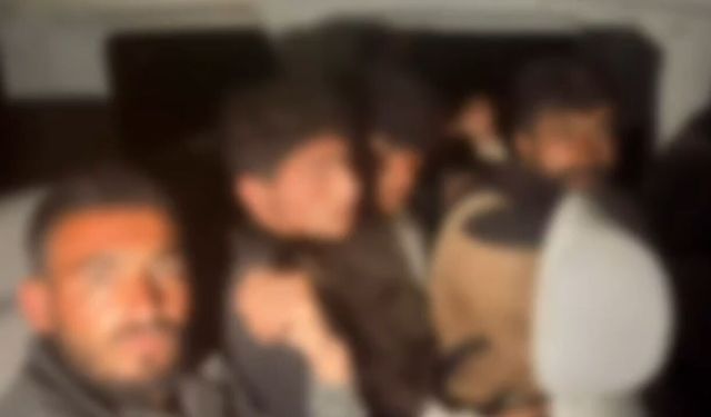 Hatay'da 9 kaçak göçmen yakalandı