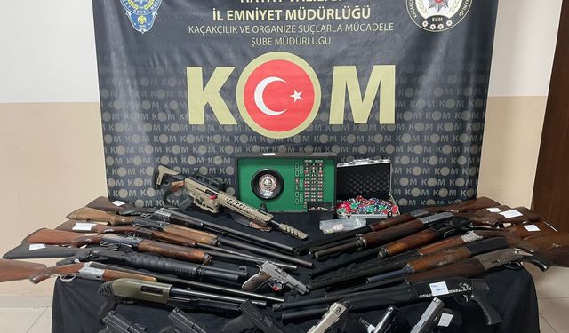 Hatay'da organize suç örgütüne operasyon: 28 tutuklu