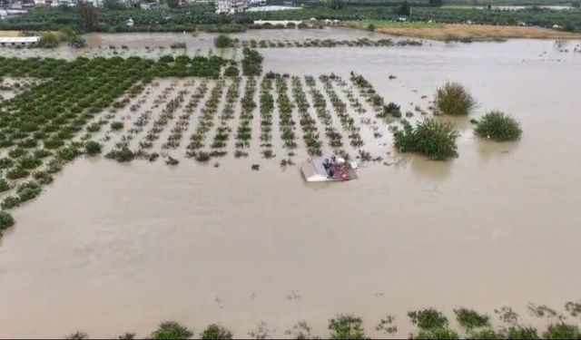 Hatay'da su basan ev ve iş yerleri temizleniyor (2)
